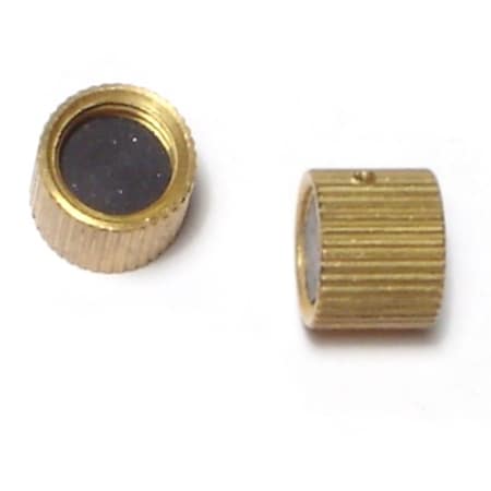 5/16-24 X 3/8 Brass Fine Thread Bleeder Caps 10PK